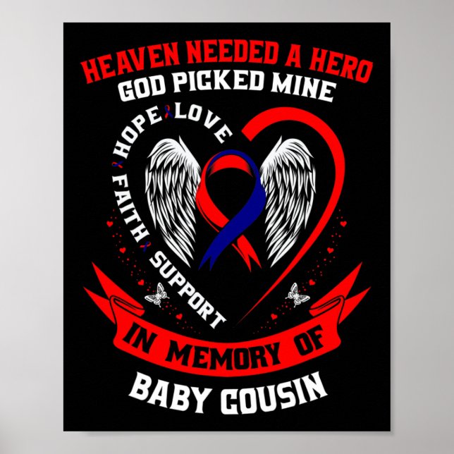 Poster Heaven Needed A Hero God Picked My By  (Frente)