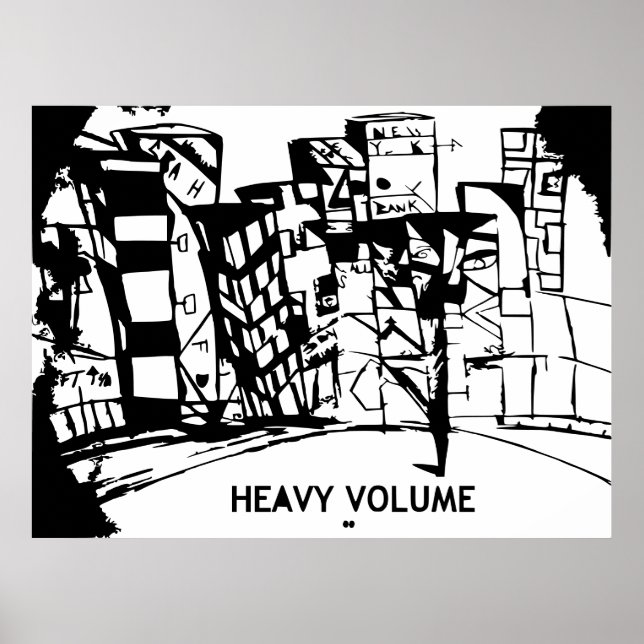 POSTER HEAVY VOLUME (Frente)