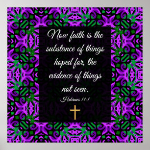 Poster Hebraico 11:1