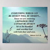 Hebraico 12:27-28 TUDO QUE PODE SER ABERTO