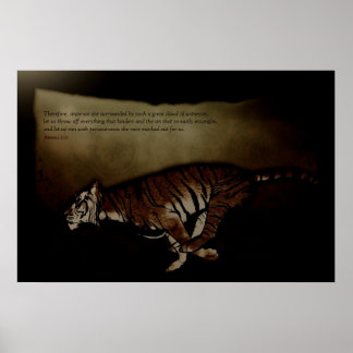 Poster - Hebraicos 12:1 - Vamos correr! Inspiração