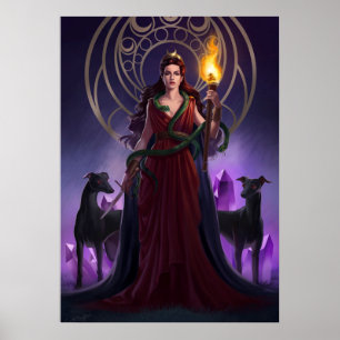 Poster Hecate Deusa