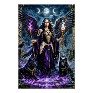 Pôster Hécate: Deusa da Magia e Encruzilhadas