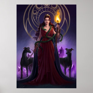 Poster Hecate Goddese