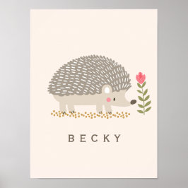 Poster Hedgie Feliz
