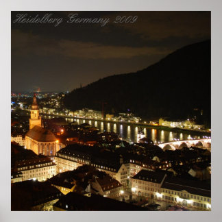 Pôster Heidelberg Alemanha 2009
