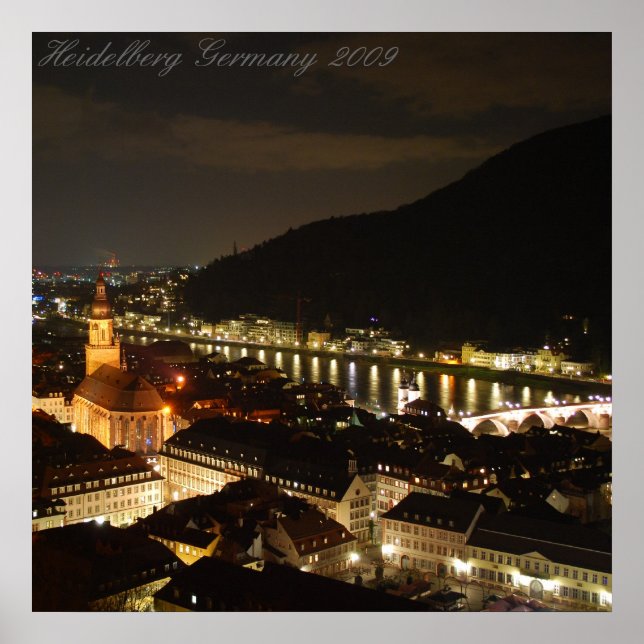 Pôster Heidelberg Alemanha 2009 (Frente)