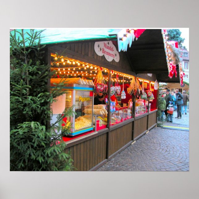 Pôster Heidelberg Christmas Market,  Christmas stable (Frente)