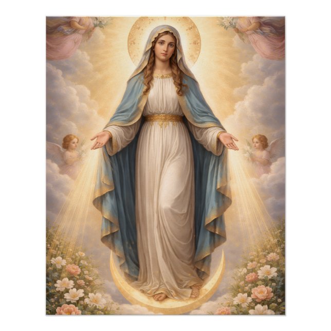 Pôster Heilige Mutter Gottes Göttliche Liebe & Schutz´11 (Frente)