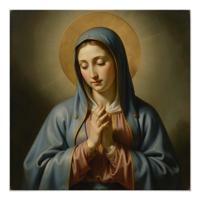 Pôster Heilige Mutter Gottes – Göttliche Liebe & Schutz´2 (Frente)