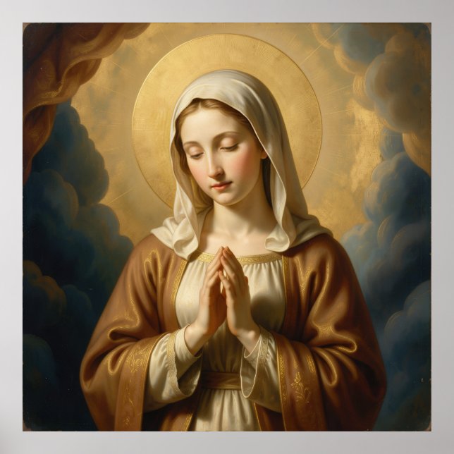 Poster Heilige Mutter Gottes – Göttliche Liebe & Schutz´3 (Frente)