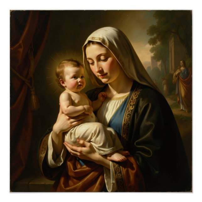 Pôster Heilige Mutter Gottes – Göttliche Liebe & Schutz´5 (Frente)