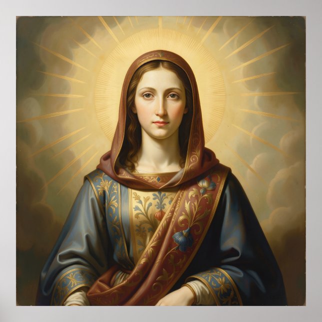 Poster Heilige Mutter Gottes – Göttliche Liebe & Schutz´6 (Frente)