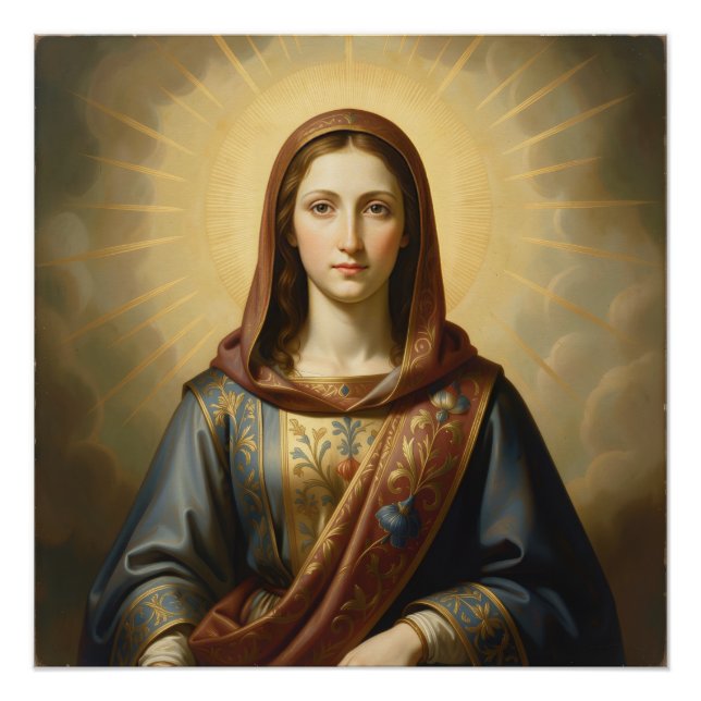 Pôster Heilige Mutter Gottes – Göttliche Liebe & Schutz´6 (Frente)