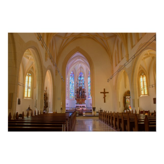 Pôster Heiligenstädter Pfarrkirche Rua Michael (Frente)
