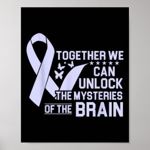Poster Heimerheimer Brain Design Purple Heimerheim