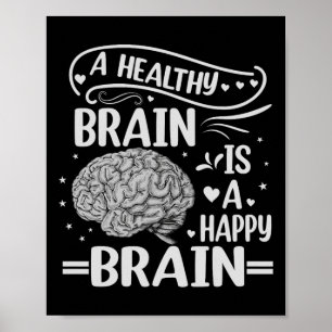 Poster Heimerheimer Brain Design Purple Heimerheim