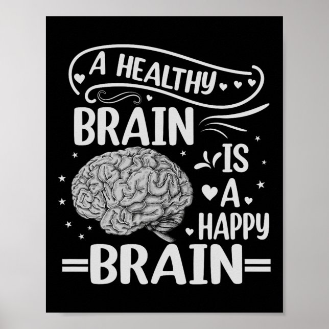 Poster Heimerheimer Brain Design Purple Heimerheim (Frente)