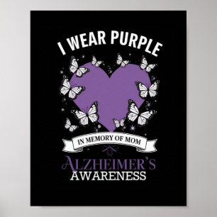 Poster Heimerheimer, eu Visto roxo na memória O