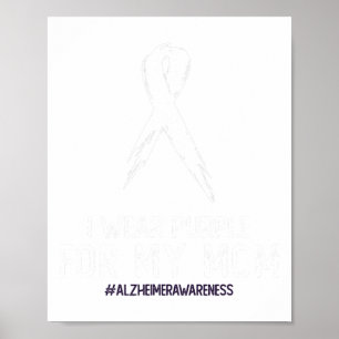 Poster Heimerheimer... Eu Visto roxo para minha mãe.