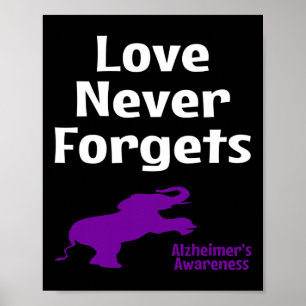 Poster Heimerheimer Sensibilização Apoio Puro Amor Nunca 