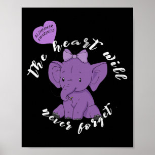 Poster Heimerheimer Sensibilização Mês I Endheimer Purple
