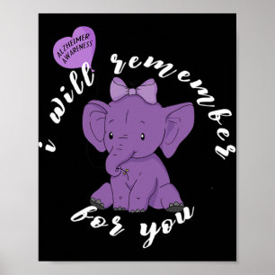 Poster Heimerheimer Sensibilização Mês I Endheimer Purple
