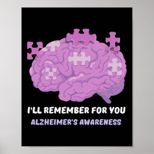 Poster Heimerheimer Sensibilização Mês Roxo Como vou me l