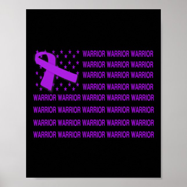 Poster Heimerheimer Warrior Awared - U Flag Purple R (Frente)