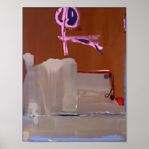 Poster Helen Frankenthaler - Relógio do Capitão - 1986