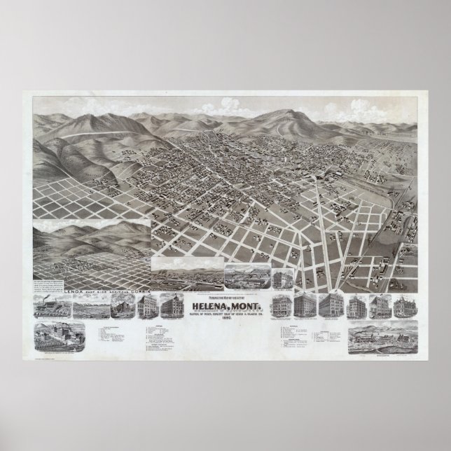 Pôster Helena, Mont (Frente)