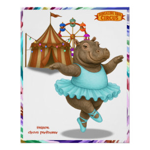 Pôster Helene artista de circo