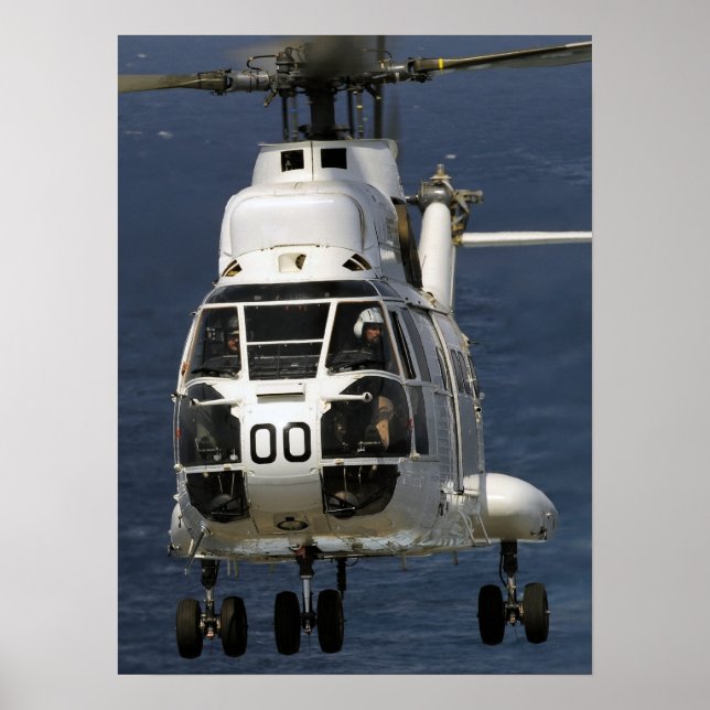 Pôster Helicóptero do puma SA-330 (Frente)