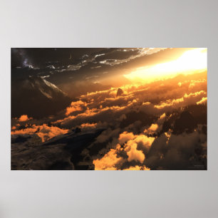 Pôster Heliocêntrico (impressão)