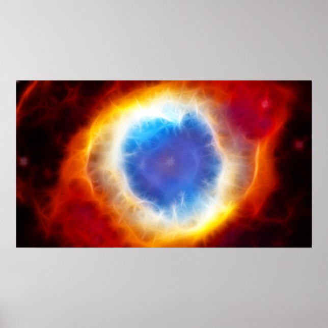 Pôster Helix Nebula (Frente)