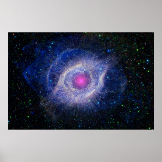 Pôster Helix Nebula (Frente)