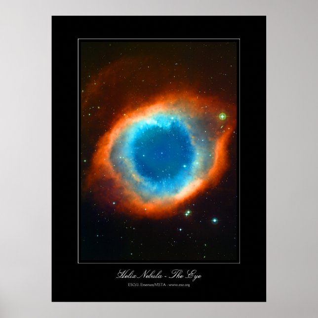 Pôster Helix Nebula - A imagem de Deus (Frente)