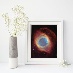 Poster Helix Nebula Celestial Photo 8x10