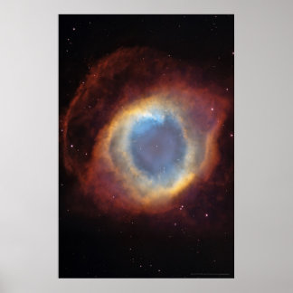 Pôster Helix Nebula Envelope 20x30 (18x27)
