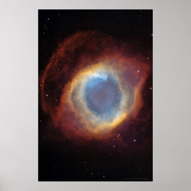 Pôster Helix Nebula Envelope 20x30 (18x27) (Frente)