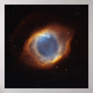 Pôster Helix Nebula Visível
