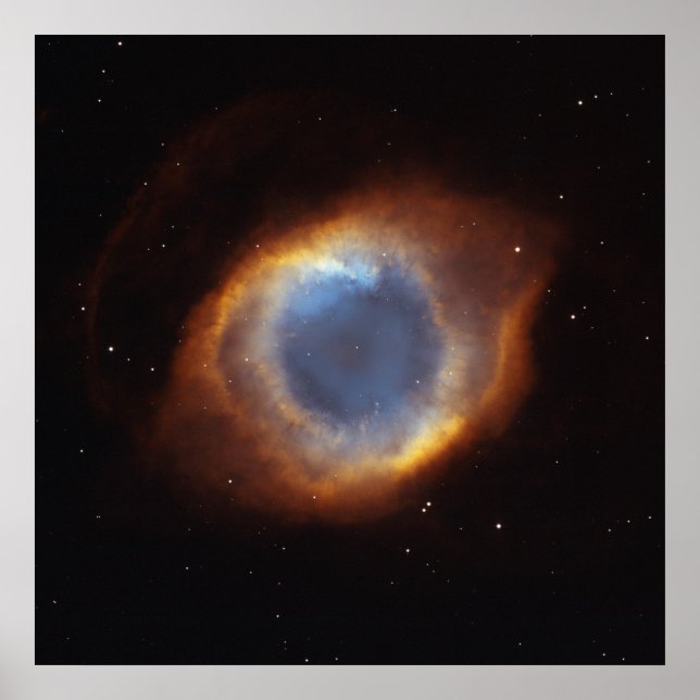 Pôster Helix Nebula Visível (Frente)