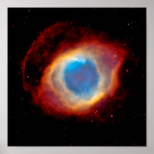 Poster Helix Planetary Nebula NGC 7293 - Olhos de Deus