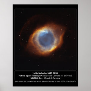 Pôster HelixNebula-NGC7293-2003-11a