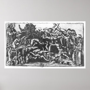 Poster Hell, from 'The Divine Comedy'