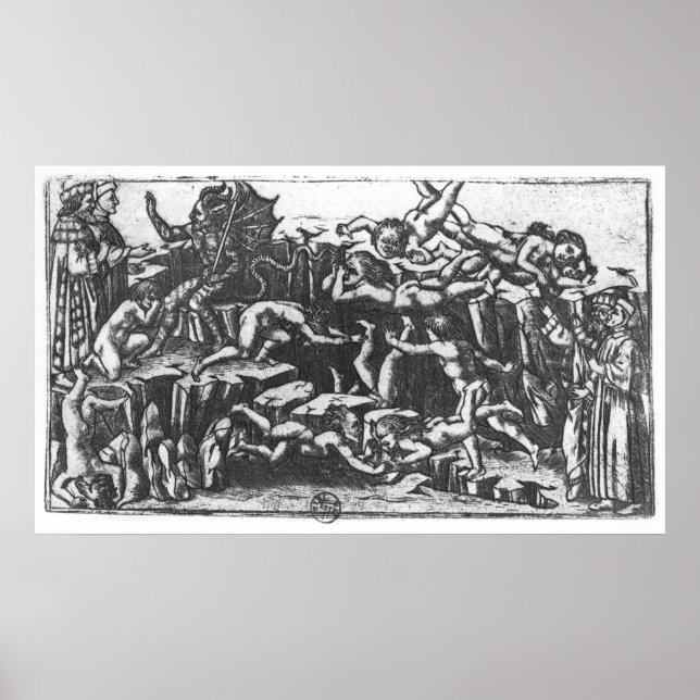 Poster Hell, from 'The Divine Comedy' (Frente)