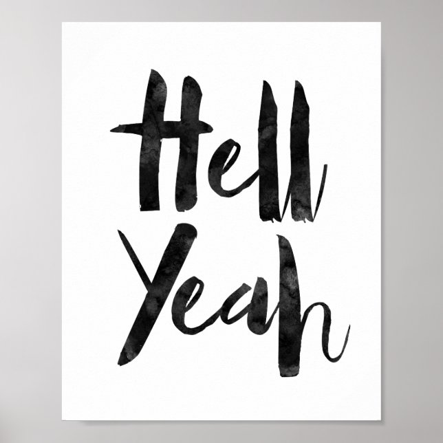 Pôster Hell Yeah (Frente)