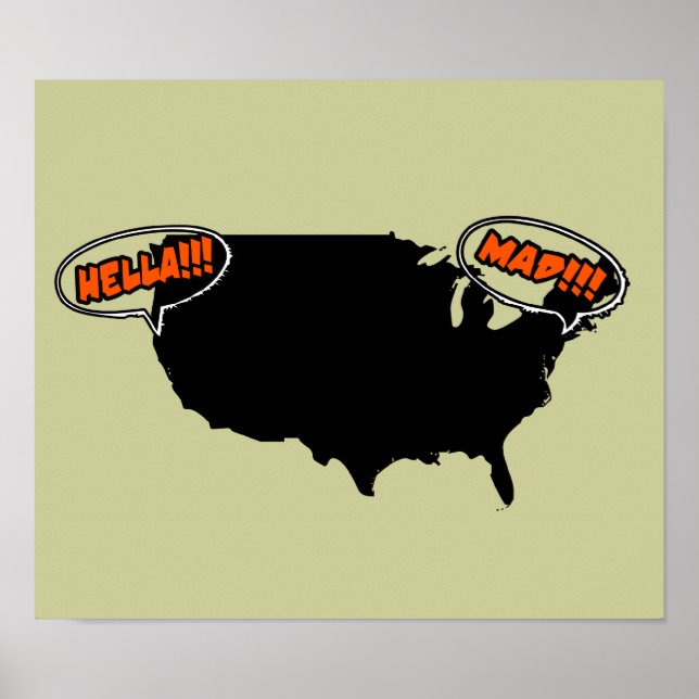 Poster hella mad (Frente)