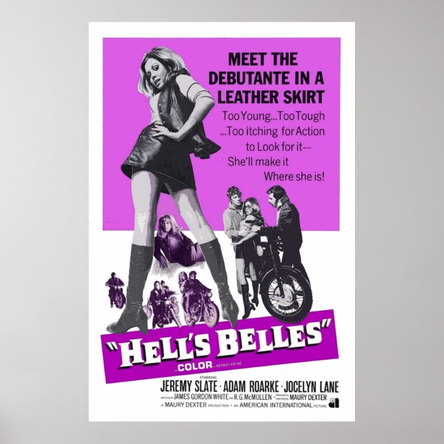 Poster Hells Belles (Frente)