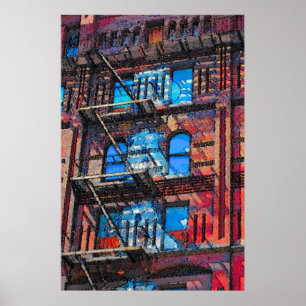 Pôster Hell's Kitchen "Windermere Building" 57th & 9th